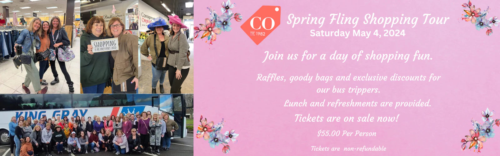 Join Us For a Day of Shopping Fun