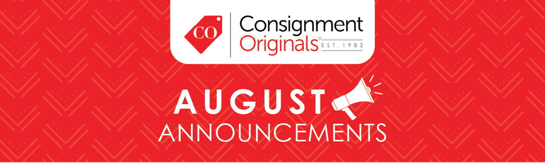 August Announcements
