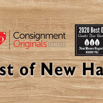 Voted Best Consignment Shop by New Haven Register