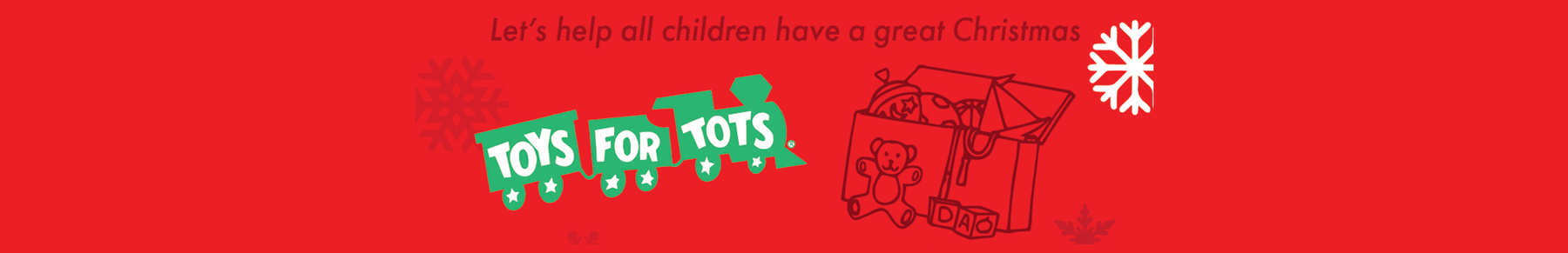 December Toy Drive and Holiday Savings
